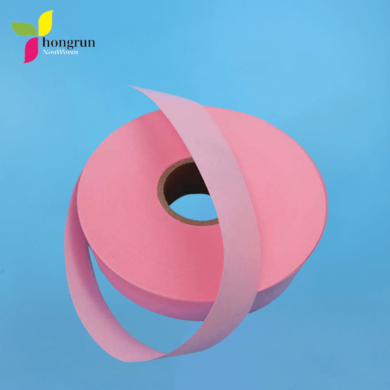 Pink Colored Disposable Nonwoven Epilator Waxing Rolls