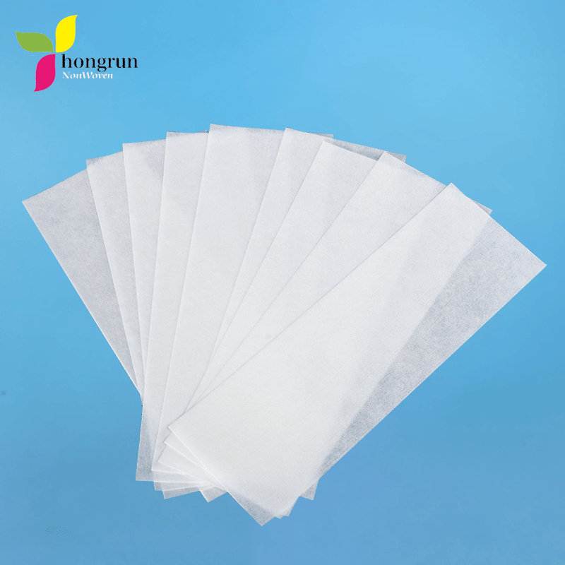 100PCS/PACK Private Label High Strength Waxing Strips For Body Hair Removal