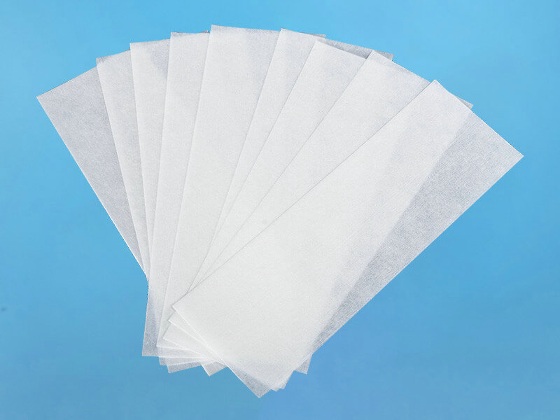 Disposable Non-woven spunlaced epilation wax strip for Salon Depilating use