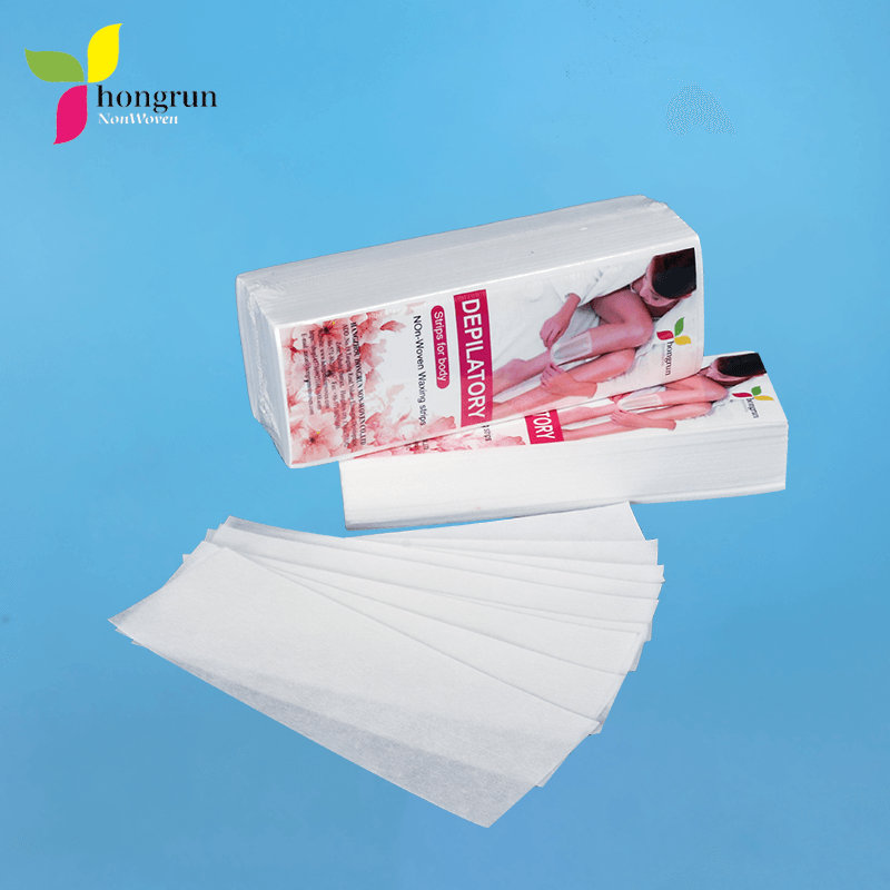 High quality beauty household non-woven hair remove wax strip paper depilatory wax strip