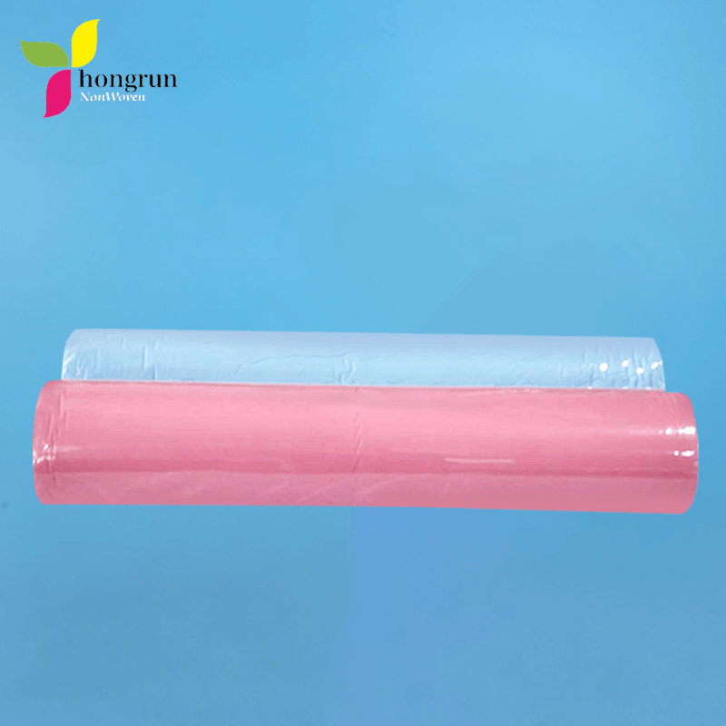 100% PP Disposable SPA Salon Medical Spunbond Massage Nonwoven Bed Sheet Rolls 80cm x 100m 25gsm