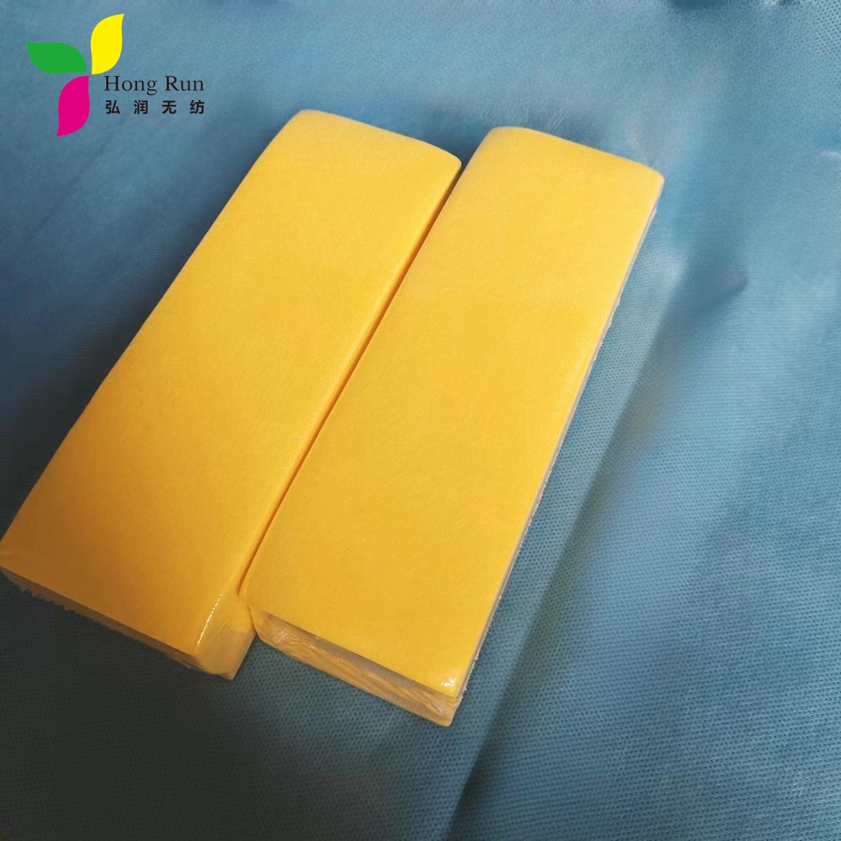 Non Woven Yellow Wax Strips Body and Facial Wax Strips For Beauty Salon and Home Use