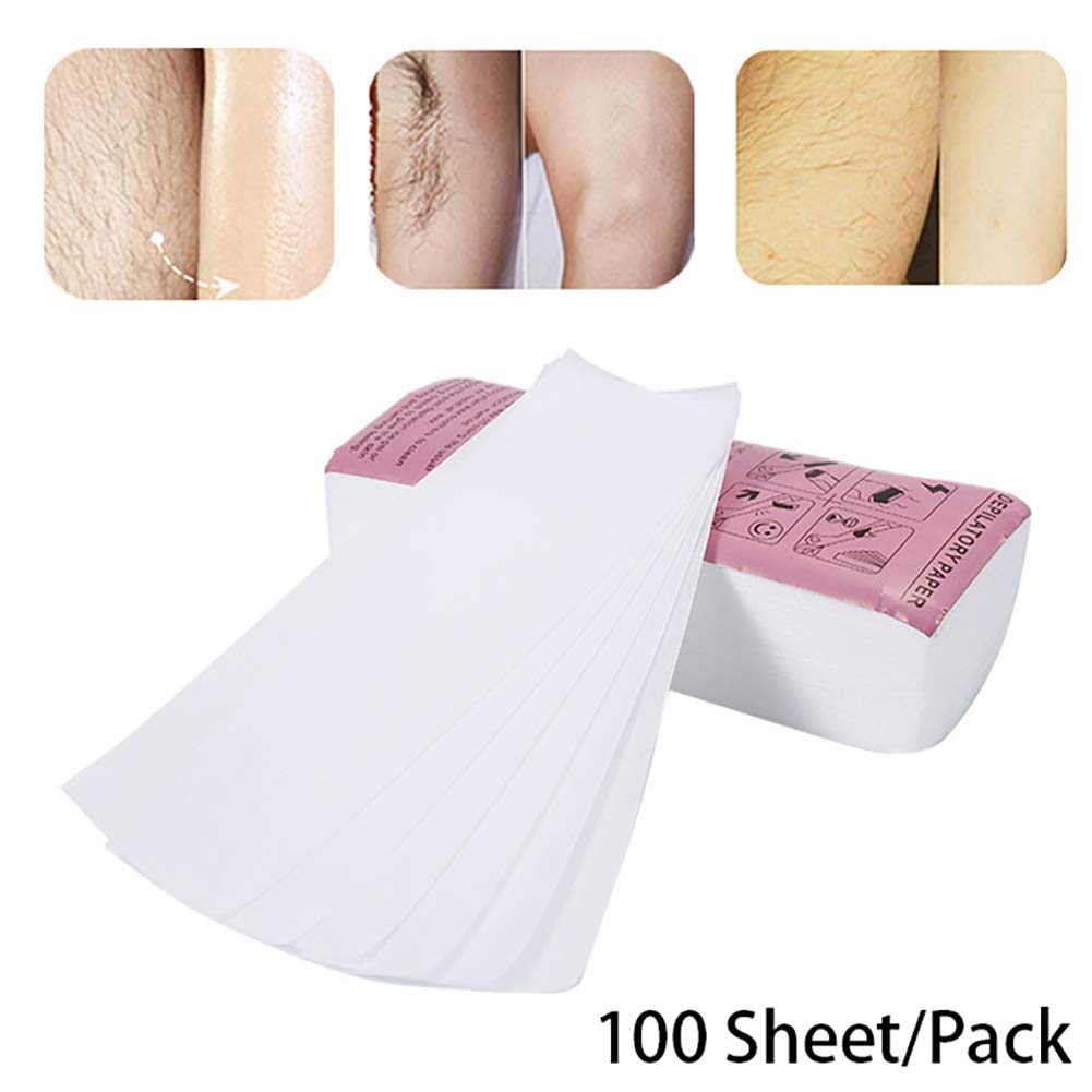 Wholesale Nonwoven Depilatory Paper Disposable Wax Strip Hair Removal Wax Strips Paper