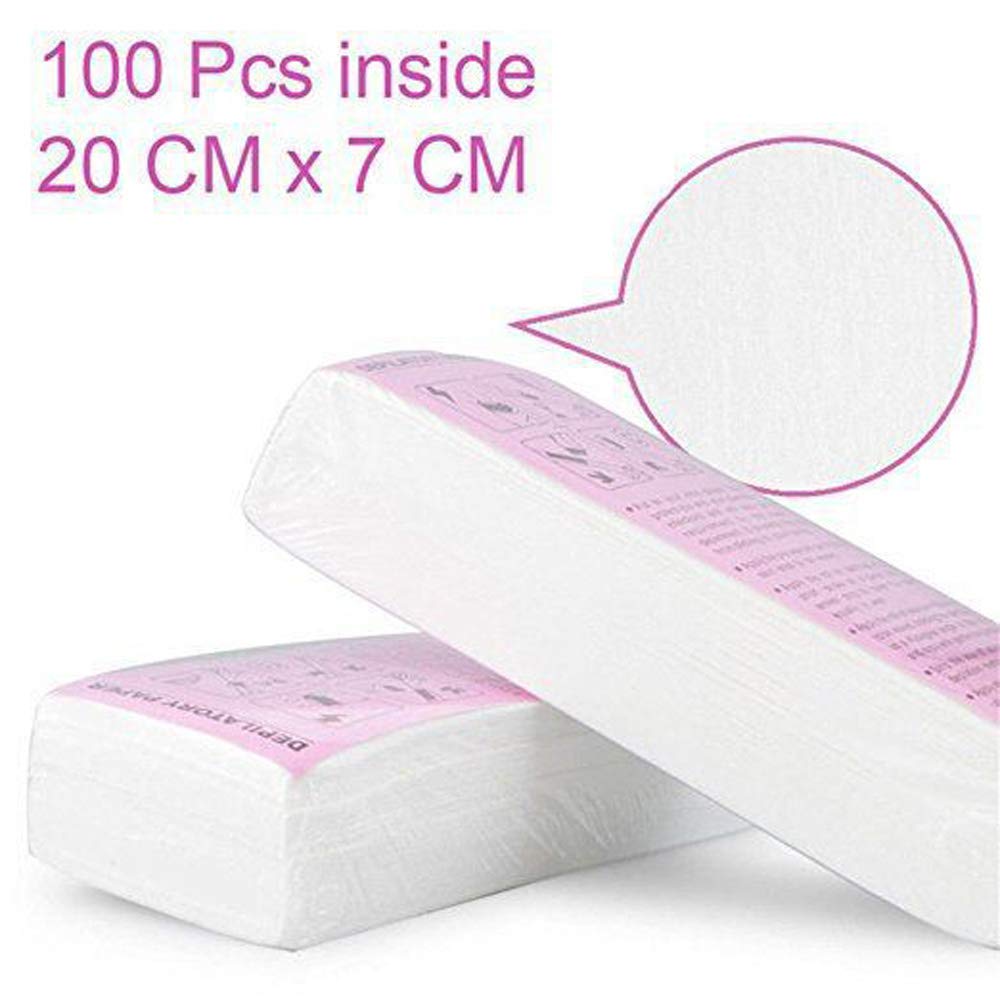 Convenient disposable wax depilatory paper non-woven depilatory wax paper