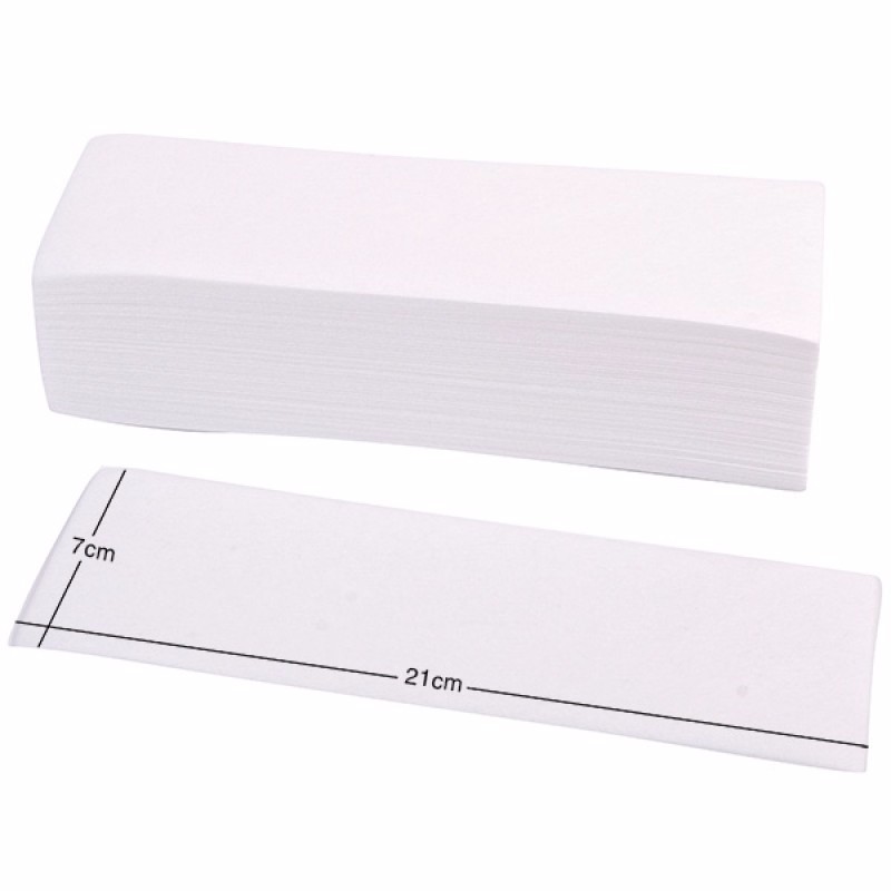 Body and Facial Wax Strips Hair Removal Women Disposable Non Woven Waxing Strips